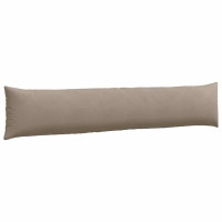 Produktbild för Sofakuddar 2 pcs Taupe 200 x 40 cm tyg