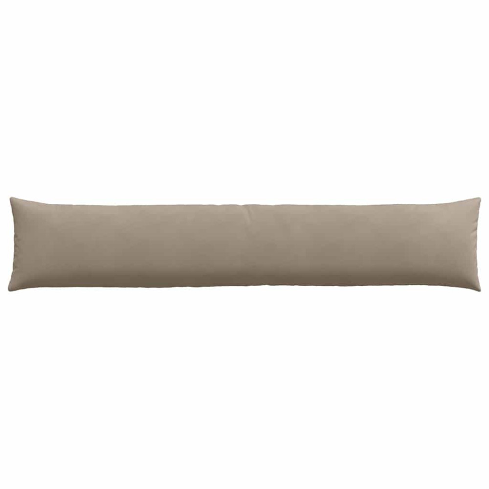 Produktbild för Sofakuddar 2 pcs Taupe 200 x 40 cm tyg