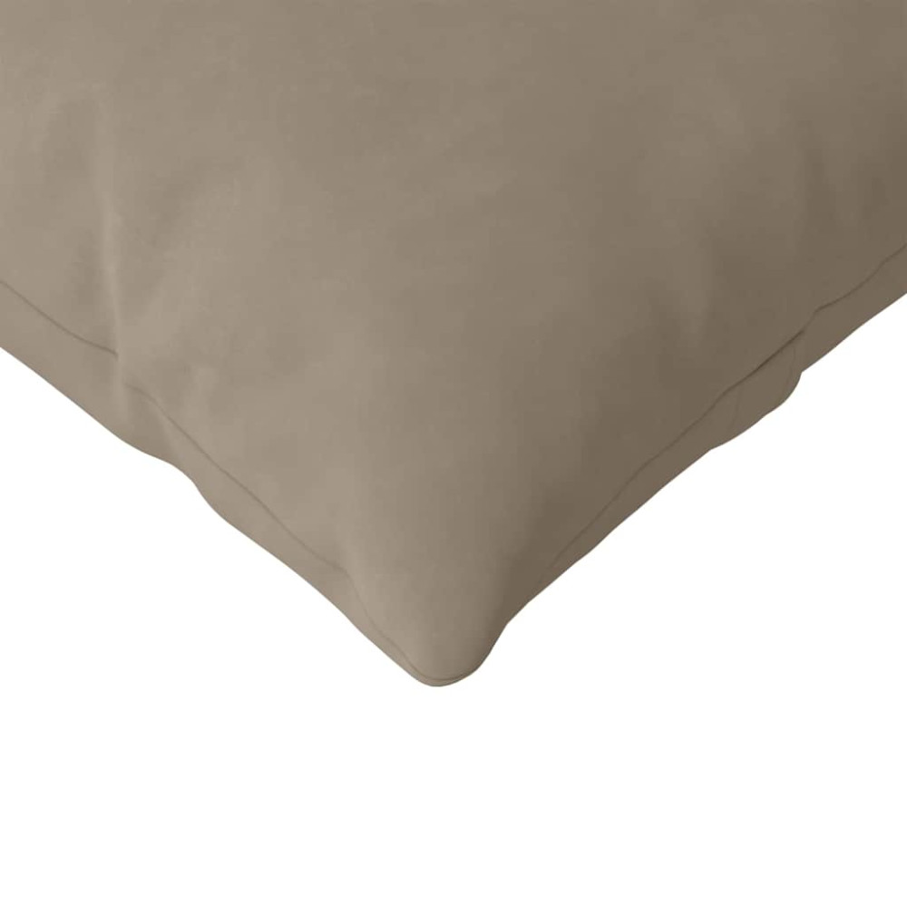 Produktbild för Sofakuddar 2 pcs Taupe 200 x 40 cm tyg