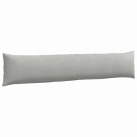 Produktbild för Sofakuddar 2 pcs Ljusgrå 200 x 40 cm tyg