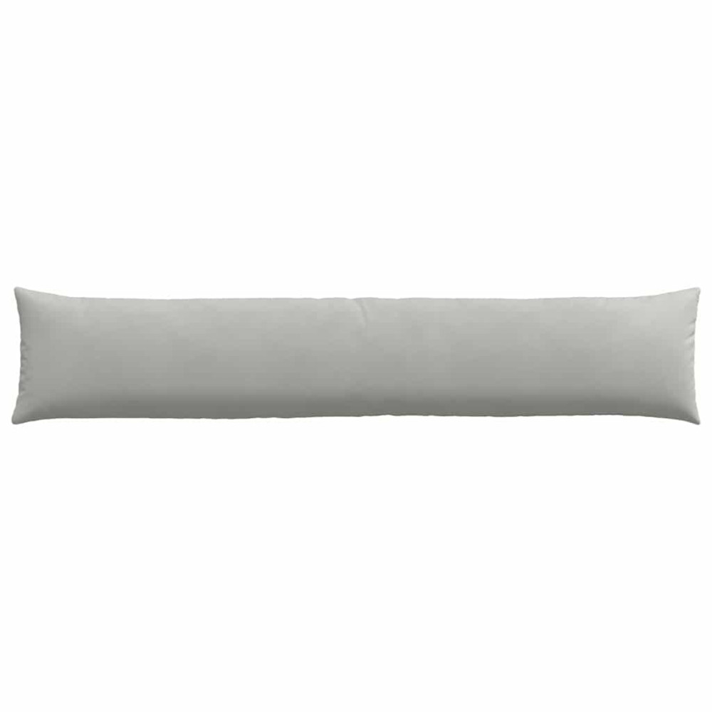 Produktbild för Sofakuddar 2 pcs Ljusgrå 200 x 40 cm tyg