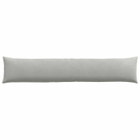 Produktbild för Sofakuddar 2 pcs Ljusgrå 200 x 40 cm tyg