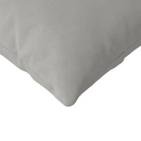 Produktbild för Sofakuddar 2 pcs Ljusgrå 200 x 40 cm tyg