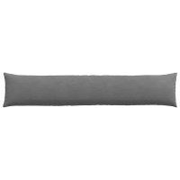 Produktbild för Sofakuddar 2 pcs Mörkgrå 200 x 40 cm tyg
