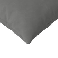 Produktbild för Sofakuddar 2 pcs Mörkgrå 200 x 40 cm tyg