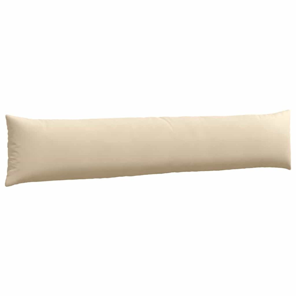 Produktbild för Sofakuddar 2 pcs Kräm 200 x 40 cm tyg