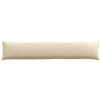 Produktbild för Sofakuddar 2 pcs Kräm 200 x 40 cm tyg