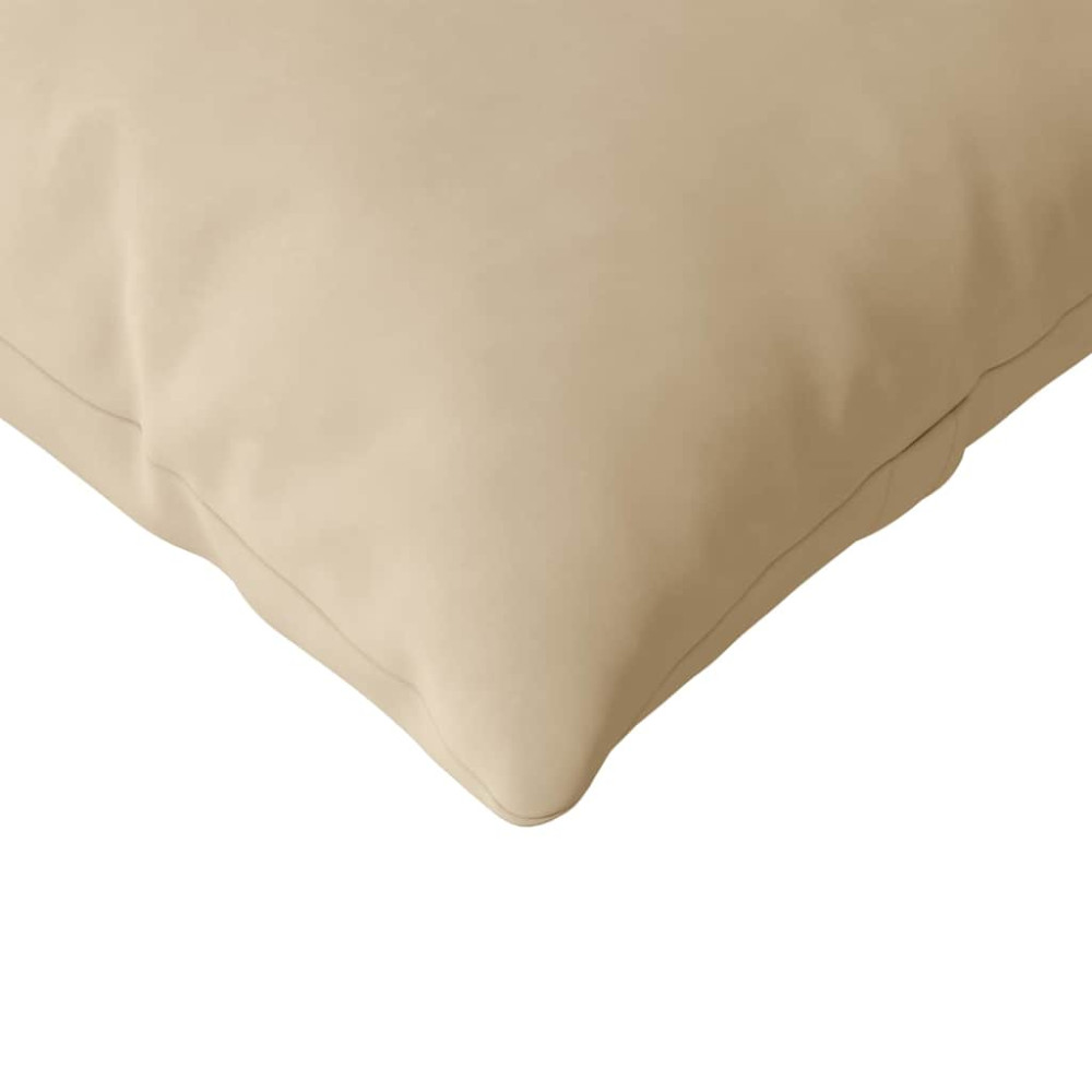 Produktbild för Sofakuddar 2 pcs Kräm 200 x 40 cm tyg