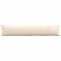 Produktbild för Sofakuddar 2 pcs Beige 200 x 40 cm tyg