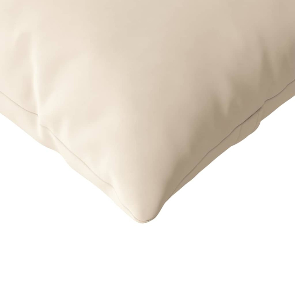 Produktbild för Sofakuddar 2 pcs Beige 200 x 40 cm tyg
