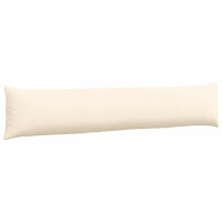 Produktbild för Sofakuddar 2 pcs Kräm 200 x 40 cm Kordread tyg