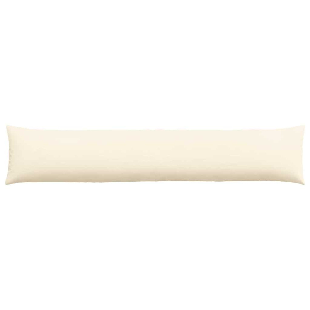 Produktbild för Sofakuddar 2 pcs Kräm 200 x 40 cm Kordread tyg