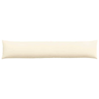 Produktbild för Sofakuddar 2 pcs Kräm 200 x 40 cm Kordread tyg