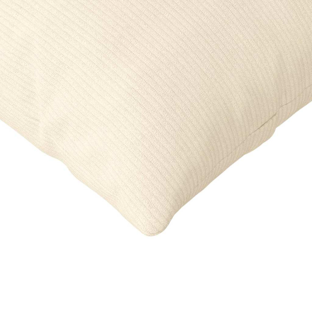 Produktbild för Sofakuddar 2 pcs Kräm 200 x 40 cm Kordread tyg