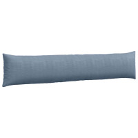 Produktbild för Sofakuddar 2 pcs Blå 200 x 40 cm Kordread tyg