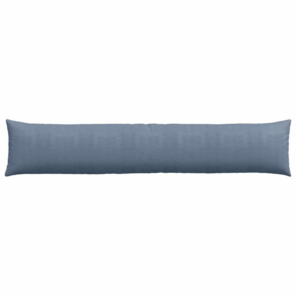 Produktbild för Sofakuddar 2 pcs Blå 200 x 40 cm Kordread tyg
