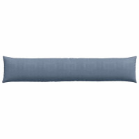 Produktbild för Sofakuddar 2 pcs Blå 200 x 40 cm Kordread tyg