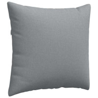 Produktbild för Sofakuddar 2 pcs Ljusgrå 45 x 45 cm tyg