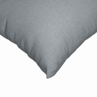 Produktbild för Sofakuddar 2 pcs Ljusgrå 45 x 45 cm tyg