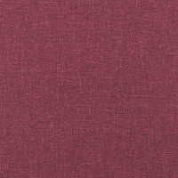 Produktbild för Sofakuddar 2 pcs Vinröd 45 x 45 cm tyg