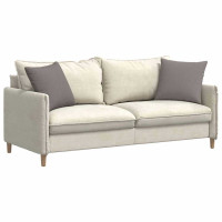 Produktbild för Sofakuddar 2 pcs Taupe 45 x 45 cm tyg
