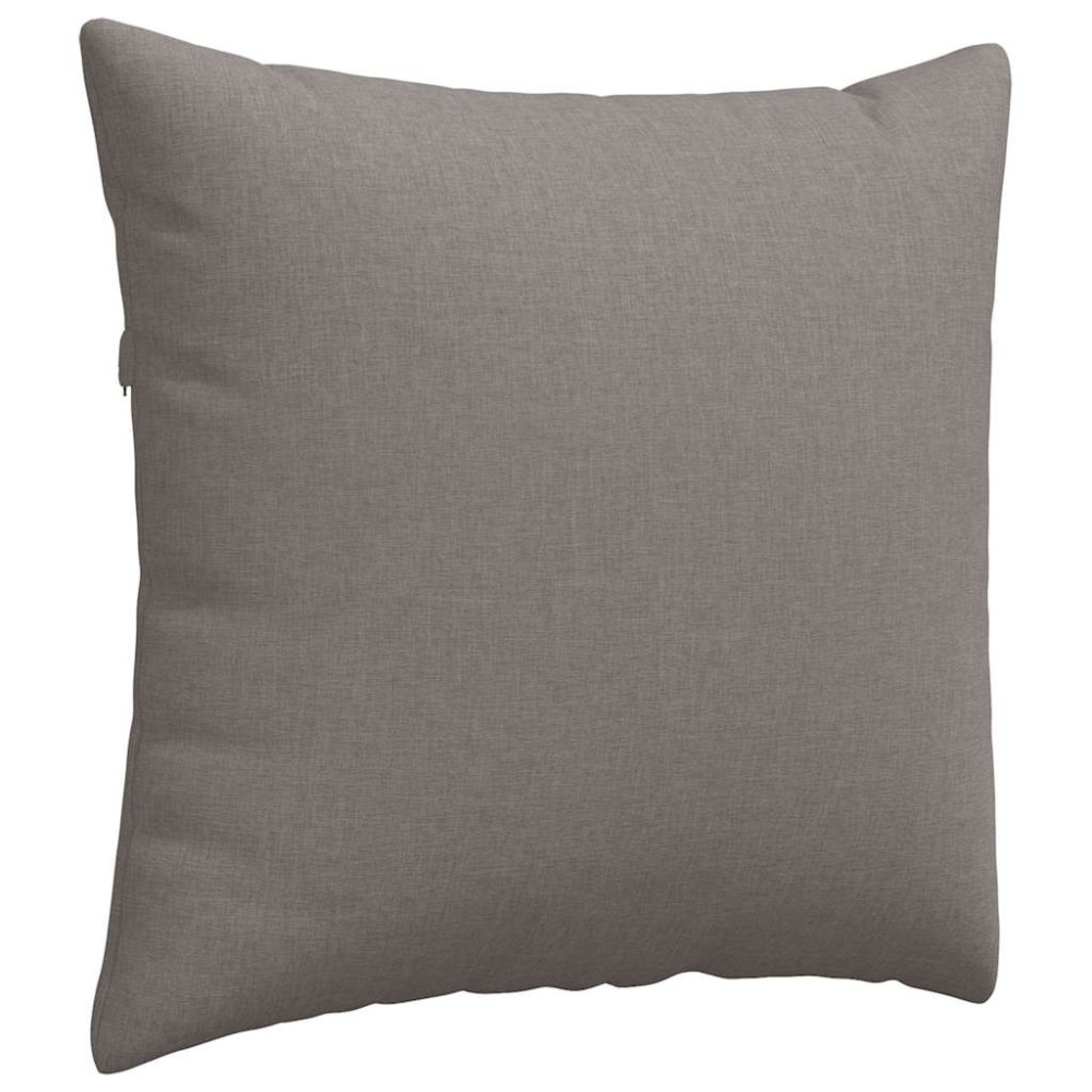 Produktbild för Sofakuddar 2 pcs Taupe 45 x 45 cm tyg