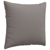 Produktbild för Sofakuddar 2 pcs Taupe 45 x 45 cm tyg