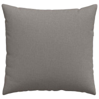 Produktbild för Sofakuddar 2 pcs Taupe 45 x 45 cm tyg
