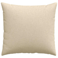 Produktbild för Sofakuddar 2 pcs Kräm 45 x 45 cm tyg