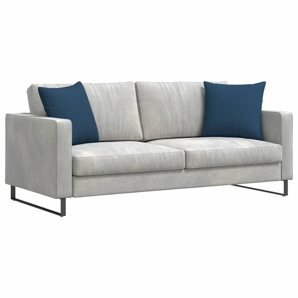 Produktbild för Sofakuddar 2 pcs Blå 45 x 45 cm tyg