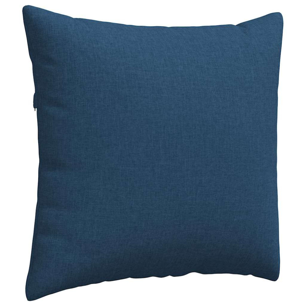 Produktbild för Sofakuddar 2 pcs Blå 45 x 45 cm tyg
