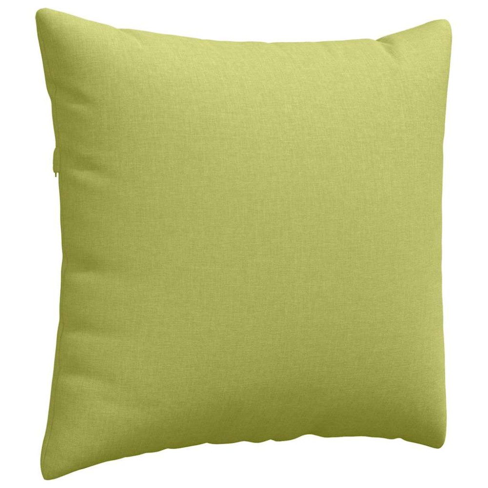 Produktbild för Sofakuddar 2 pcs Ljusgrön 45 x 45 cm tyg