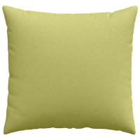 Produktbild för Sofakuddar 2 pcs Ljusgrön 45 x 45 cm tyg