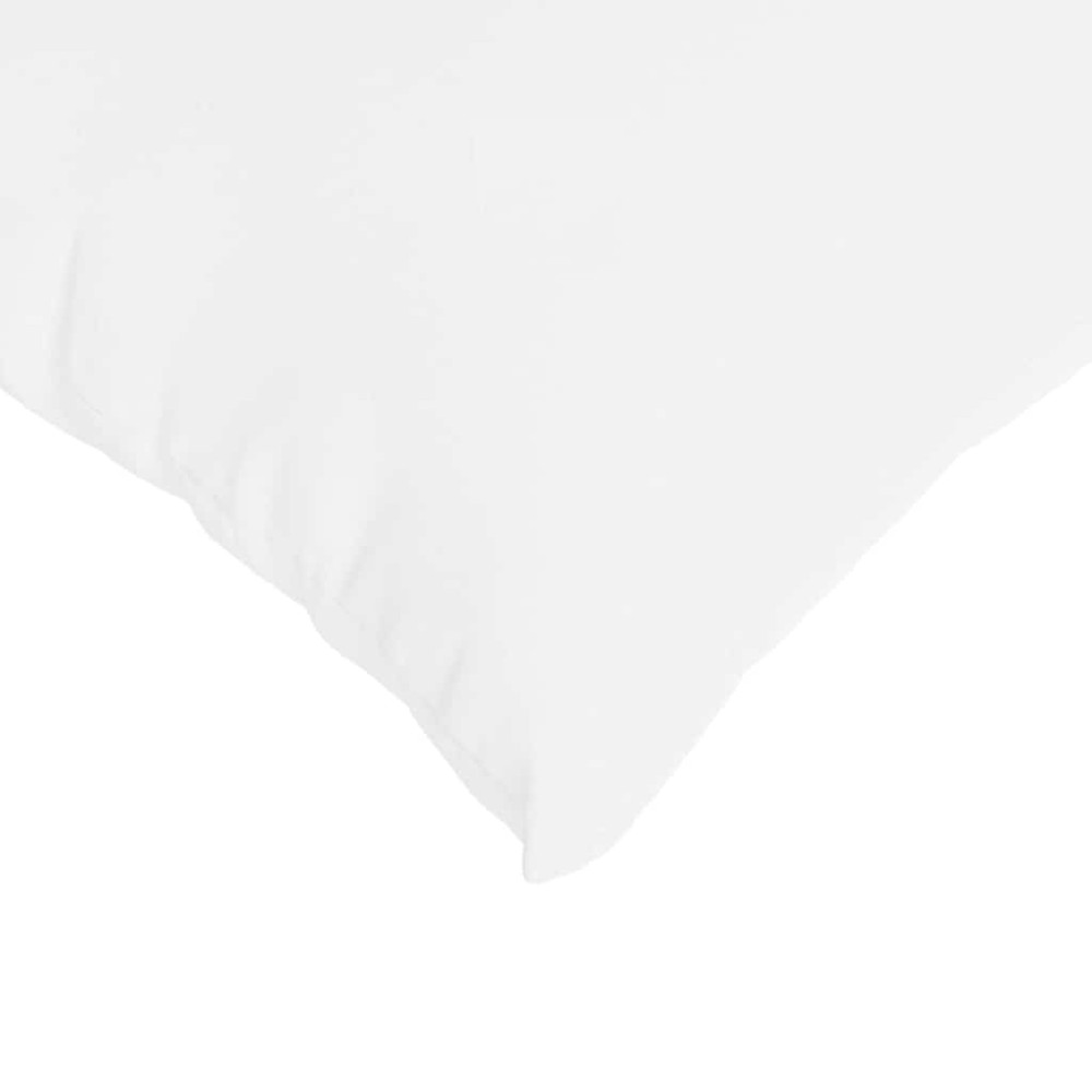Produktbild för Sofakuddar 2 pcs Vit 45 x 45 cm tyg