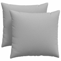 Produktbild för Sofakuddar 2 pcs Moln Grå 45 x 45 cm tyg