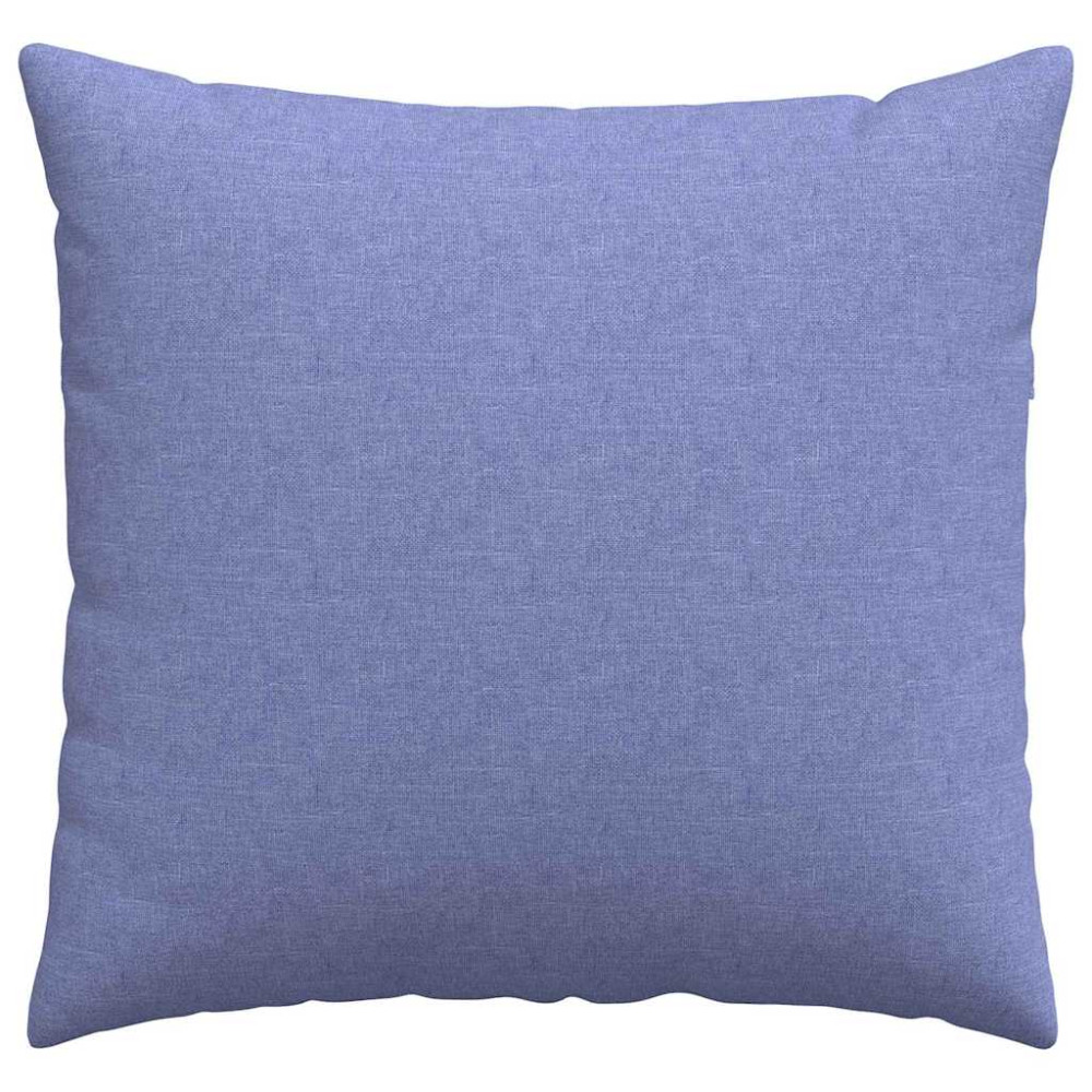 Produktbild för Sofakuddar 2 pcs Jeansblå 45 x 45 cm tyg