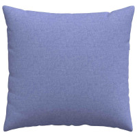 Produktbild för Sofakuddar 2 pcs Jeansblå 45 x 45 cm tyg