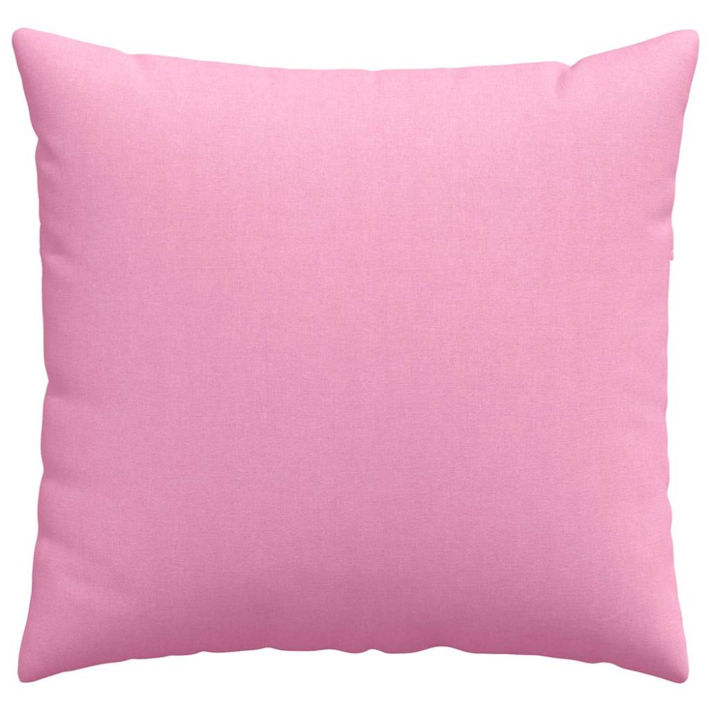 Produktbild för Sofakuddar 2 pcs Rosa 45 x 45 cm tyg