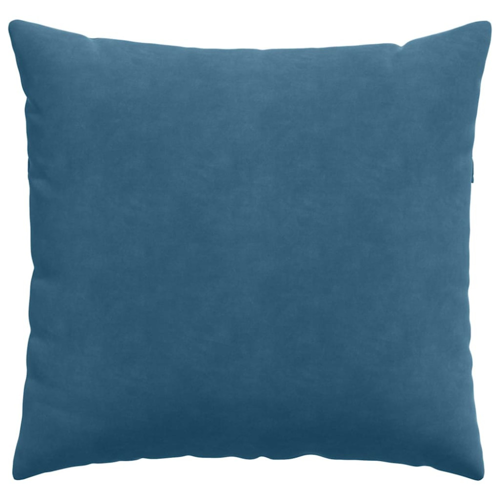 Produktbild för Sofakuddar 2 pcs Blå 45 x 45 cm Kordread tyg