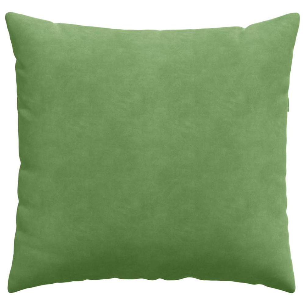 Produktbild för Sofakuddar 2 pcs Ljusgrön 45 x 45 cm Kordread tyg