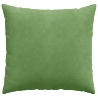 Produktbild för Sofakuddar 2 pcs Ljusgrön 45 x 45 cm Kordread tyg