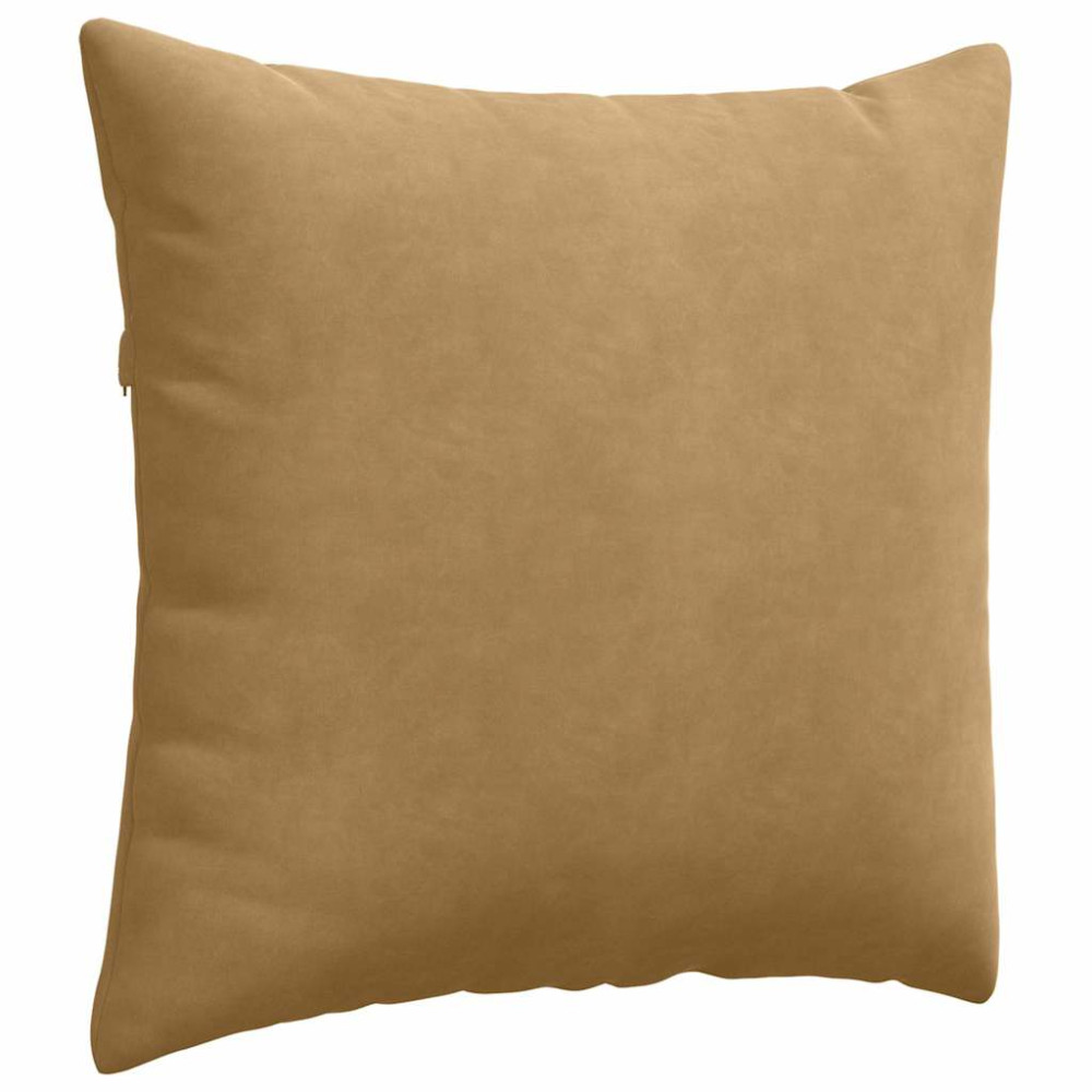Produktbild för Sofakuddar 2 pcs Brun 45 x 45 cm Kordread tyg