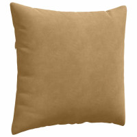 Produktbild för Sofakuddar 2 pcs Brun 45 x 45 cm Kordread tyg