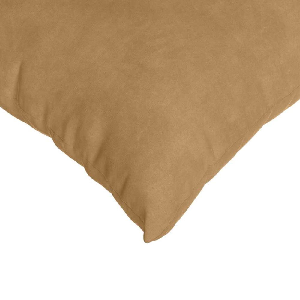 Produktbild för Sofakuddar 2 pcs Brun 45 x 45 cm Kordread tyg