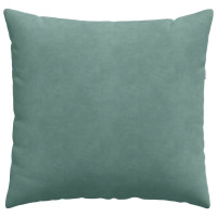 Produktbild för Sofakuddar 2 pcs Havgrön 45 x 45 cm Kordread tyg