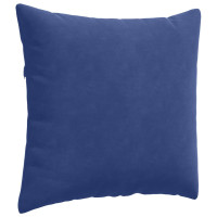 Produktbild för Sofakuddar 2 pcs Polisblå 45 x 45 cm Kordread tyg