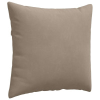 Produktbild för Sofakuddar 2 pcs Taupe 45 x 45 cm tyg