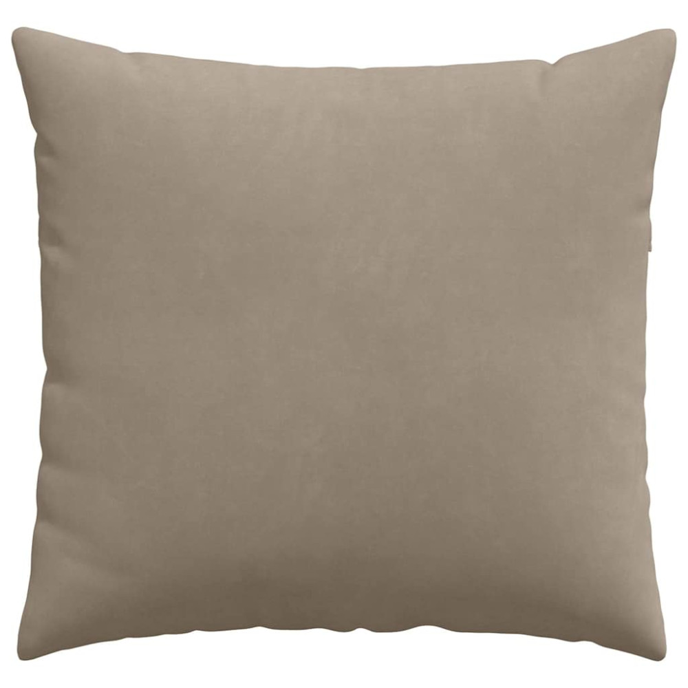 Produktbild för Sofakuddar 2 pcs Taupe 45 x 45 cm tyg
