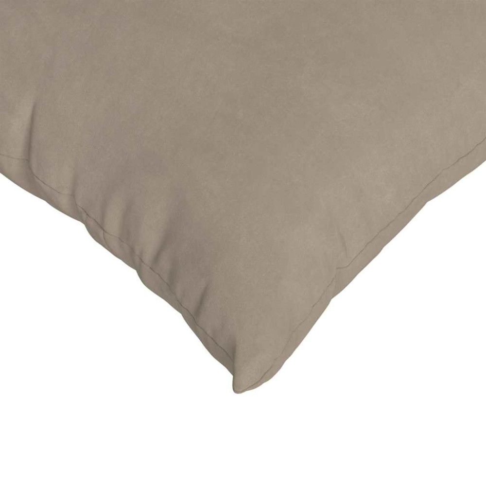 Produktbild för Sofakuddar 2 pcs Taupe 45 x 45 cm tyg
