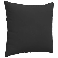 Produktbild för Sofakuddar 2 pcs Svart 45 x 45 cm tyg
